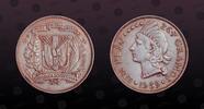 DOMINICAN REPUBLIC 1 Peso 1939 DOMINICAN REPUBLIC , KM# 22 , Silver, 1 P... 1,966.29 元  ＋  75.30 元 运费
