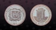 DOMINICAN REPUBLIC 30 Pesos 1977 DOMINICAN REPUBLIC , KM# 46 , Silver, 3... 912.02 元  ＋  75.30 元 运费
