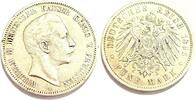 Deutschland Preußen fünf Mark Kaiser Wilhelm II Deutscher Kaiser König von Preußen -