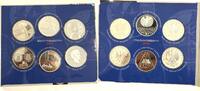 Deutschland 6 x 10€ Silber-Gedenkmünzenset BRD -