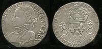 France Teston 2° type Charles IX of France. 1560-1574 -
