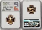 US Proof Gold Eagle 1/4 oz ER John Mercanti Certified Gold American Eagles -