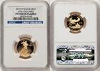 US Proof Gold Eagle 1/4 oz ER Blue Certified Gold American Eagles -