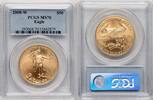US Burnished Gold Eagle 1 oz Blue Label Gold Eagles -