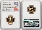 US Proof Gold Eagle 1/4 oz John Mercanti Certified Gold American Eagles -