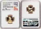 US Proof Gold Eagle 1/4 oz John Mercanti Certified Gold American Eagles -