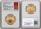 US Burnished Gold Eagle 1/2 oz Jeff Garrett Red Book Gold Eagles -