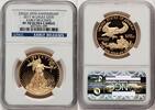US Proof Gold Eagle 1 oz ER Blue Certified Gold American Eagles -