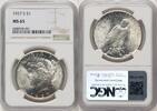 US S$1 1927-S Peace Dollar NGC MS65 31,238.28 元 含税 ＋  320.94 元 运费