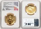 US G$100 American Liberty High Relief Thomas Uram High Relief $100 Gold -