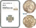Austria 3 Kreuzer -