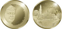 10 Euro Vredespaleis 10 Euro 2013 herdenkingsmunt goud -
