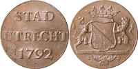 Duit Utrecht-stad Duit 1792 -