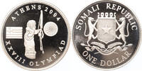 1 Dollars Somalia 1 Dollars 2004 Archery Olympics 2004 silver -