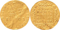 Gouden dukaat Holland Gouden dukaat 1803 -