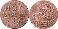 Duit Holland Duit 1780 -