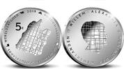 5 euro Beemster 5 euro verzilverd 2019 herdenkingsmunt -
