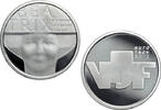5 euro Beeldhouwkunst 5 euro 2012 herdenkingsmunt verzilverd -