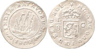 1/8 Scheepjesgulden Bataafse Republiek 1/8 Scheepjesgulden 1802 -