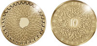 10 Euro 50 Jaar Wereld Natuur Fonds 10 Euro 2011 herdenkingsmunt goud -