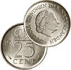  25 Cent 1963 25 Cent 1963 kwaliteit vz 8.37 元 含税 ＋  246.83 元 运费