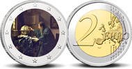  2 Euro 2 Euro munt kleur Vermeer De Astronoom  62.75 元 含税 ＋  246.83 元 运费