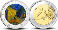  2 Euro 2 Euro munt kleur Van Gogh 5 Caféterras bij Nacht  62.75 元 含税 ＋  246.83 元 运费