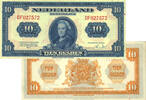 10 gulden 10 gulden 1943 II Wilhelmina 44-1 kwaliteit -