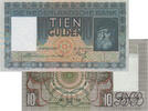 10 gulden 10 gulden 1933 Grijsaard 40-1b kwaliteit -