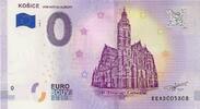 0 Euro 0 Euro biljet Slowakije 2018 - Košice -