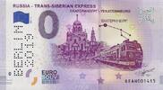 0 Euro 0 Euro biljet Rusland 2019 - Trans-Siberian Express II BERLIN 2019 edition -