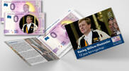 0 Euro 0 Euro biljet Nederland 2023 - 10 jaar Koningschap COMPLETE SET -