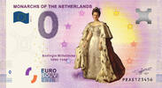 0 Euro 0 Euro biljet Nederland 2020 - Koningin Wilhelmina KLEUR -