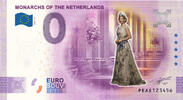 0 Euro 0 Euro biljet Nederland 2020 - Koningin Máxima KLEUR -