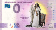 0 Euro 0 Euro biljet Nederland 2020 - Koningin Beatrix KLEUR -