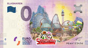 0 Euro 0 Euro biljet Nederland 2019 - Slagharen KLEUR -