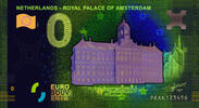  0 Euro 0 Euro biljet Nederland 2019 - Royal Palace of Amsterdam KLEUR  82.84 元 含税 ＋  246.83 元 运费