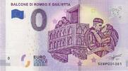  0 Euro 0 Euro biljet Italië 2019 - Balcone di Romeo e Giulietta  32.99 元 含税 ＋  246.34 元 运费