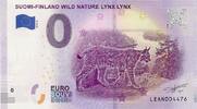 0 Euro 0 Euro biljet Finland 2019 - Wild Nature Lynx Lynx -