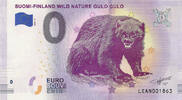 0 Euro 0 Euro Biljet Finland 2019 - Wild Nature Gulo Gulo -