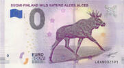 0 Euro 0 Euro Biljet Finland 2019 - Wild Nature Alces Alces -