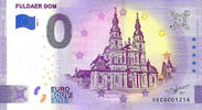  0 Euro 0 Euro biljet Duitsland 2021 - Fuldaer Dom  41.42 元 含税 ＋  246.83 元 运费
