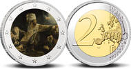  2 Euro 2 Euro munt kleur Rembrandt Het feestmaal van Belsazar  62.75 元 含税 ＋  246.83 元 运费