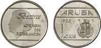 1 Florin 1 Florin Aruba Beatrix jaar 2010 -