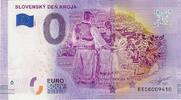 0 Euro 0 Euro biljet Slowakije 2019 - Slovensky den Kroja -