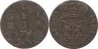 Duit Gelderland Duit 1740 -