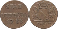Duit Utrecht-stad Duit 1788 -