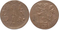 Duit Holland Duit 1780 -