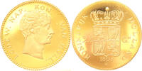2 1/2 gulden Koninkrijk Holland 2 1/2 gulden 1808 herslag in goud -