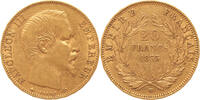 20 Francs France 20 Francs 1855bb -